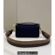 Fendi Medium Baguette bag in Dark Blue canvas with FF embroidery