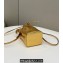 Fendi Mon Tresor Mini bucket bag leather Gold