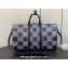 Louis Vuitton Damier Rush Epi XL Leather Keepall Bandoulière 50 Bag M23771 Blue Moon 2024