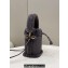 Fendi Mon Tresor Mini bucket bag sheepskin Gray nubuck