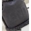 Fendi Mon Tresor Mini bucket bag sheepskin Gray nubuck