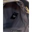 Fendi Mon Tresor Mini bucket bag FF tapestry fabric Gray