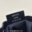 Fendi Mon Tresor Mini bucket bag leather Black/White