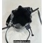 Fendi Mon Tresor Mini bucket bag leather Black/White