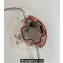 Fendi Mon Tresor Mini bucket bag White/Pink canvas