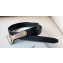 Balenciaga Width 3cm Bottle Opener D Ring Belt in black vegetal calfskin