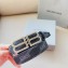 Balenciaga Width 3cm BB Signature Belt in Black/Silver BB Monogram coated canvas