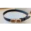 Balenciaga Width 3cm BB Signature Belt in black calfskin Black/Gold