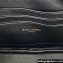 Saint Laurent lou mini bag in quilted grain de poudre embossed leather 612579 Green