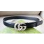 Gucci Width 3cm GG Marmont thin belt with crystals 772651 Black