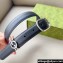 Gucci Width 2.5cm Belt with Round Interlocking G 760164 Black/Silver
