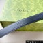 Gucci Width 2.5cm Belt with Round Interlocking G 760164 Black/Silver