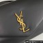 Saint Laurent calypso Bag in plunged lambskin 734153 Black