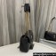 Saint Laurent calypso Bag in plunged lambskin 734153 Black