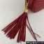 Saint Laurent lou mini bag in quilted grain de poudre embossed leather 612579 Red