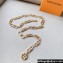 Louis Vuitton My LV Chain Belt Gold