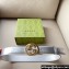Gucci Width 4cm Interlocking G buckle wide belt 763389 Silver/Gold leather