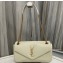 Saint Laurent calypso Bag in plunged lambskin 734153 Vintage White