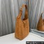 Saint Laurent le 5 à 7 supple small Bag in Suede 713938 Brown