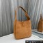 Saint Laurent le 5 à 7 supple small Bag in Suede 713938 Brown