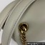 Saint Laurent calypso Bag in plunged lambskin 734153 Vintage White