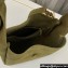 Saint Laurent le 5 à 7 supple small Bag in Suede 713938 Green