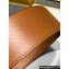 Fendi Width 6cm Baguette Wide leather belt Brown