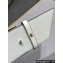 Fendi Width 6cm Baguette Wide leather belt White