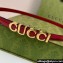 Gucci Width 1.5cm Gucci buckle thin belt 751602 Red/Gold
