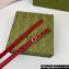 Gucci Width 1.5cm Gucci buckle thin belt 751602 Red/Gold