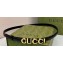 Gucci Width 1.5cm Gucci buckle thin belt 751602 Black/Gold