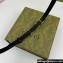 Gucci Width 1.5cm Gucci buckle thin belt 751602 Black/Gold
