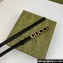 Gucci Width 1.5cm Gucci buckle thin belt 751602 Black/Gold