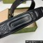 Gucci Width 4cm GG Marmont Matelassé wide belt 400593 Black