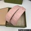 Gucci Width 4cm GG Marmont Matelassé wide belt 400593 Pink