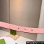 Gucci Width 2cm GG Marmont reversible thin belt 659418 GG Supreme canvas Pink/Gold