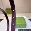 Gucci Width 1.5cm Thin belt with Interlocking G buckle 751556 Date Red/Silver