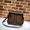 Gucci Ophidia Suede Saddle Bag 523658 Brown 2018