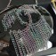Chanel Resin/Strass Fringe Minaudiere Bag A94666 Black/Rainbow 2018