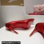 Christian Louboutin Heel 10.5cm Hot Chick Pumps in Metallic Red