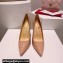 Christian Louboutin Heel 10.5cm Kate Pumps in Patent Nude