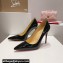 Christian Louboutin Heel 10.5cm Kate Pumps in Patent Black