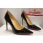 Christian Louboutin Heel 10.5cm Kate Pumps in Patent Black