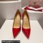 Christian Louboutin Heel 10.5cm Kate Pumps in Patent Red