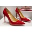 Christian Louboutin Heel 10.5cm Kate Pumps in Patent Red