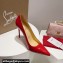 Christian Louboutin Heel 10.5cm Kate Pumps in Patent Red