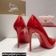 Christian Louboutin Heel 10.5cm Kate Pumps in Patent Red