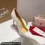 Christian Louboutin Heel 10.5cm Kate Pumps in Patent White