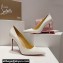 Christian Louboutin Heel 10.5cm Kate Pumps in Patent White