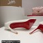 Christian Louboutin Heel 10.5cm Kate Pumps in Patent White
